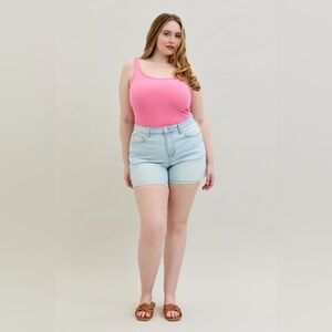 Judy Blue Light Blue Jean Shorts